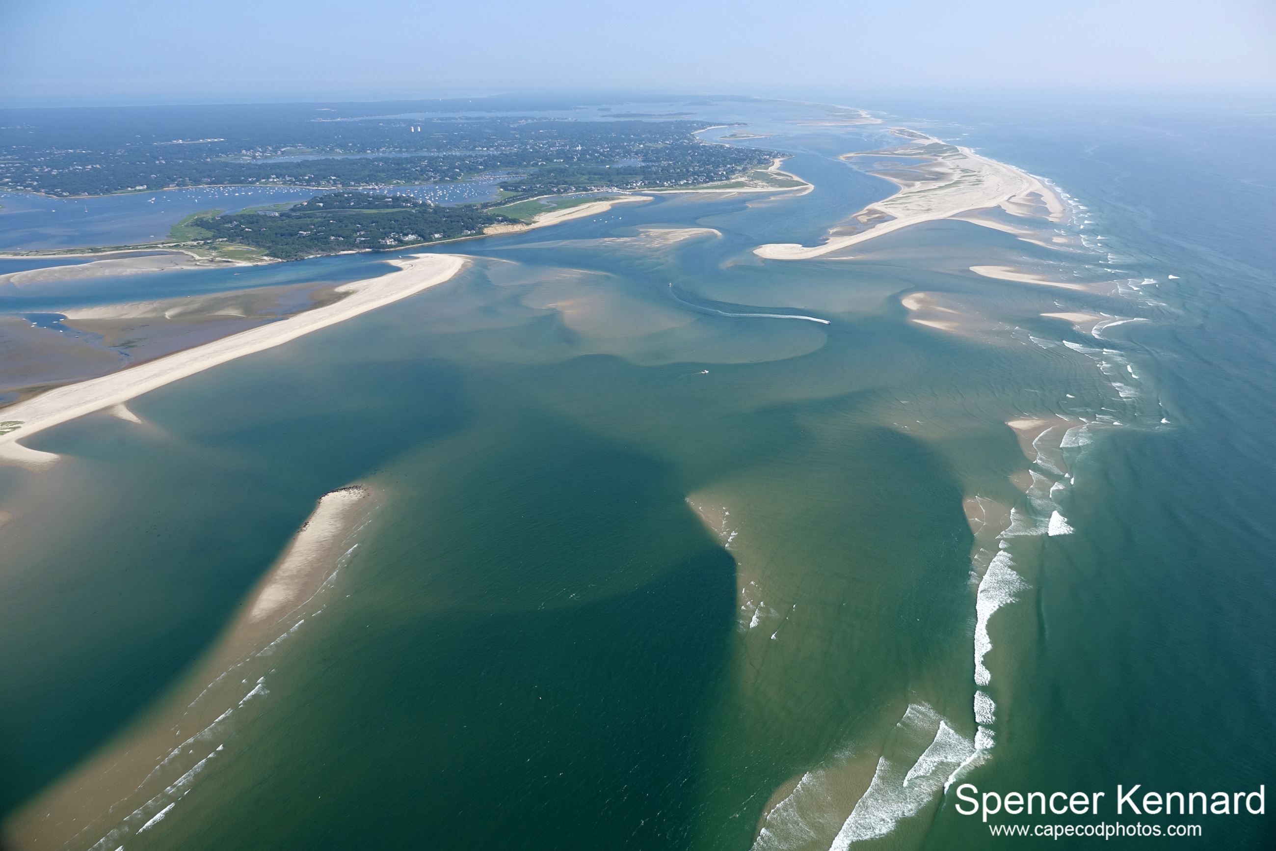 South into Chatham Harbor