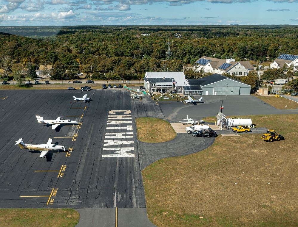 Photograph of the Chatham Airport by Hunter MacDonald (10.19.23)